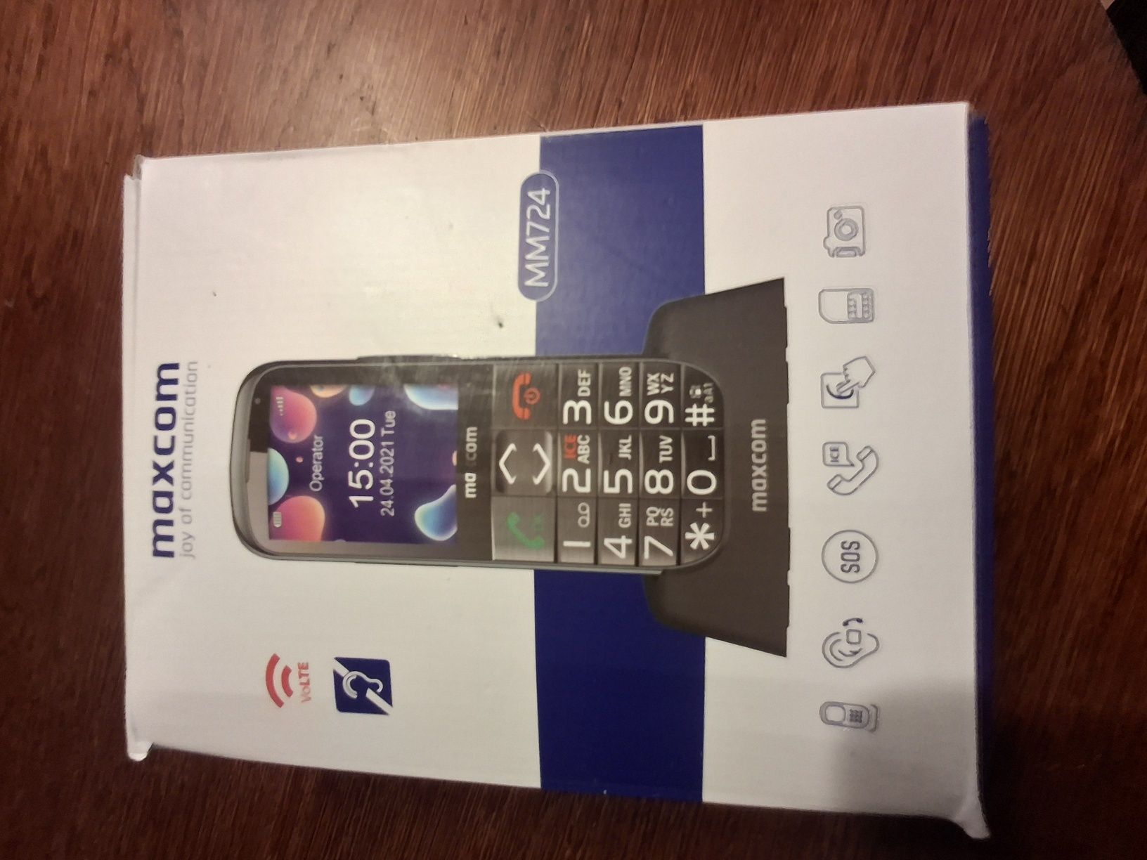 Maxcom Mm 724. Telefon dla seniora