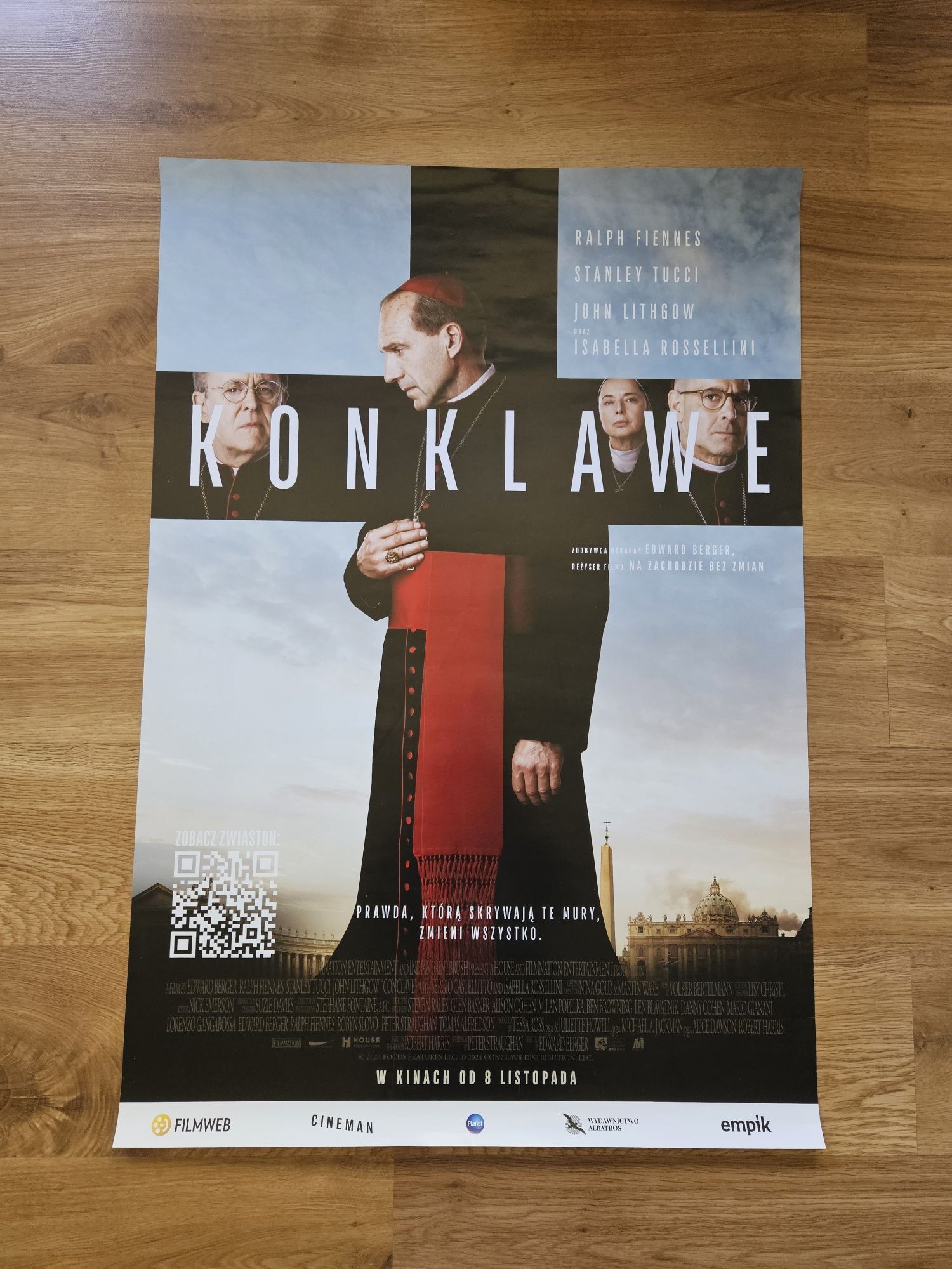 Plakat z filmu Konklawe