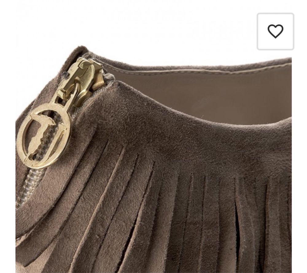Trussardi Jeans sandały damskie na obcasie rozm.38