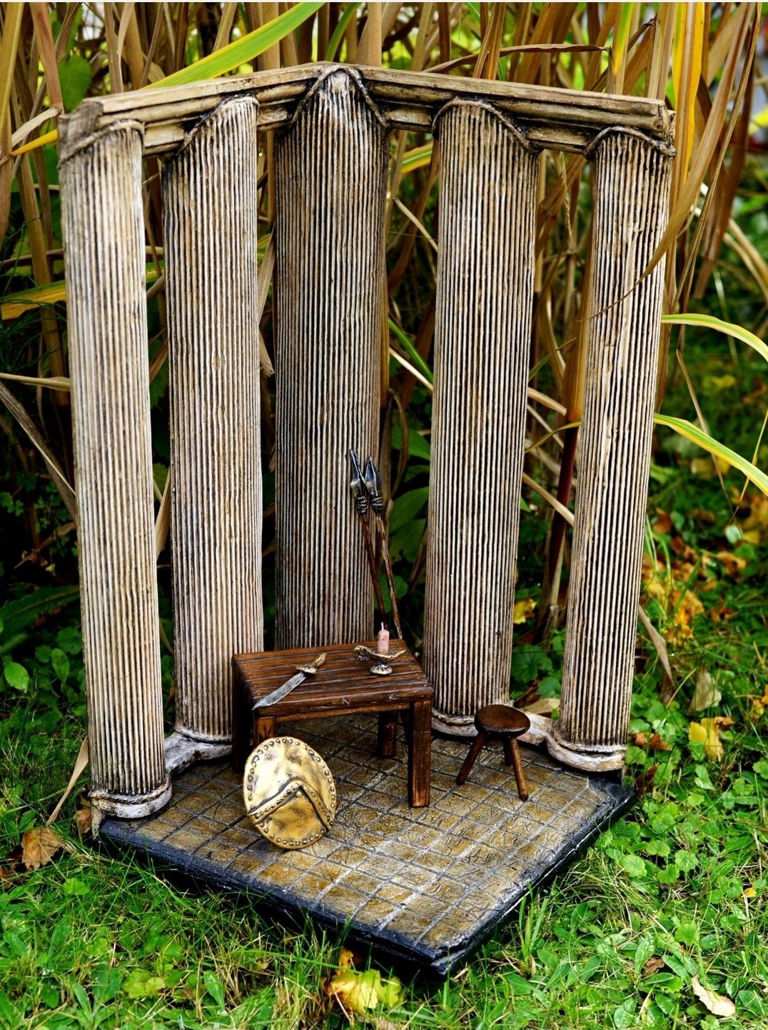 Dom dla lalek, diorama starożytna Grecja