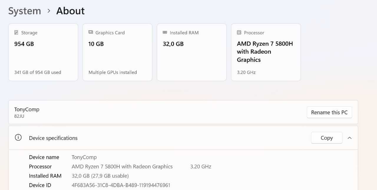 Lenovo Legion 5 15ACH6H
