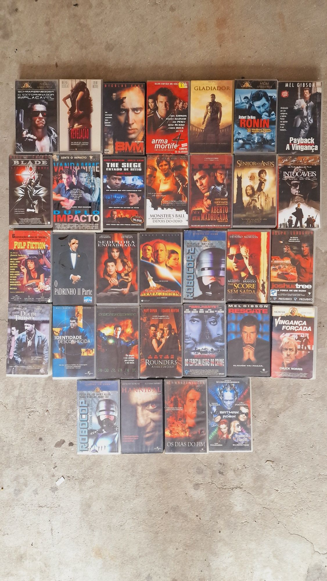 cassetes vhs´s classicos