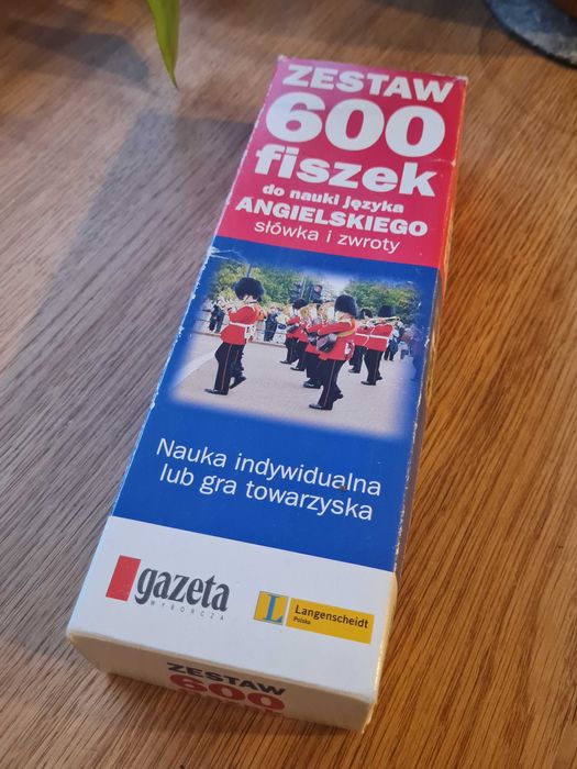 Fiszki do angielskiego