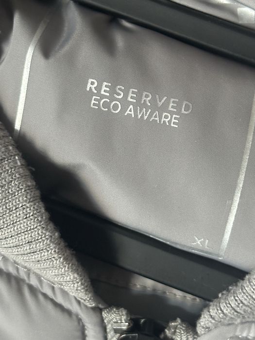 Męska kurtka pikowana szara XL Reserved