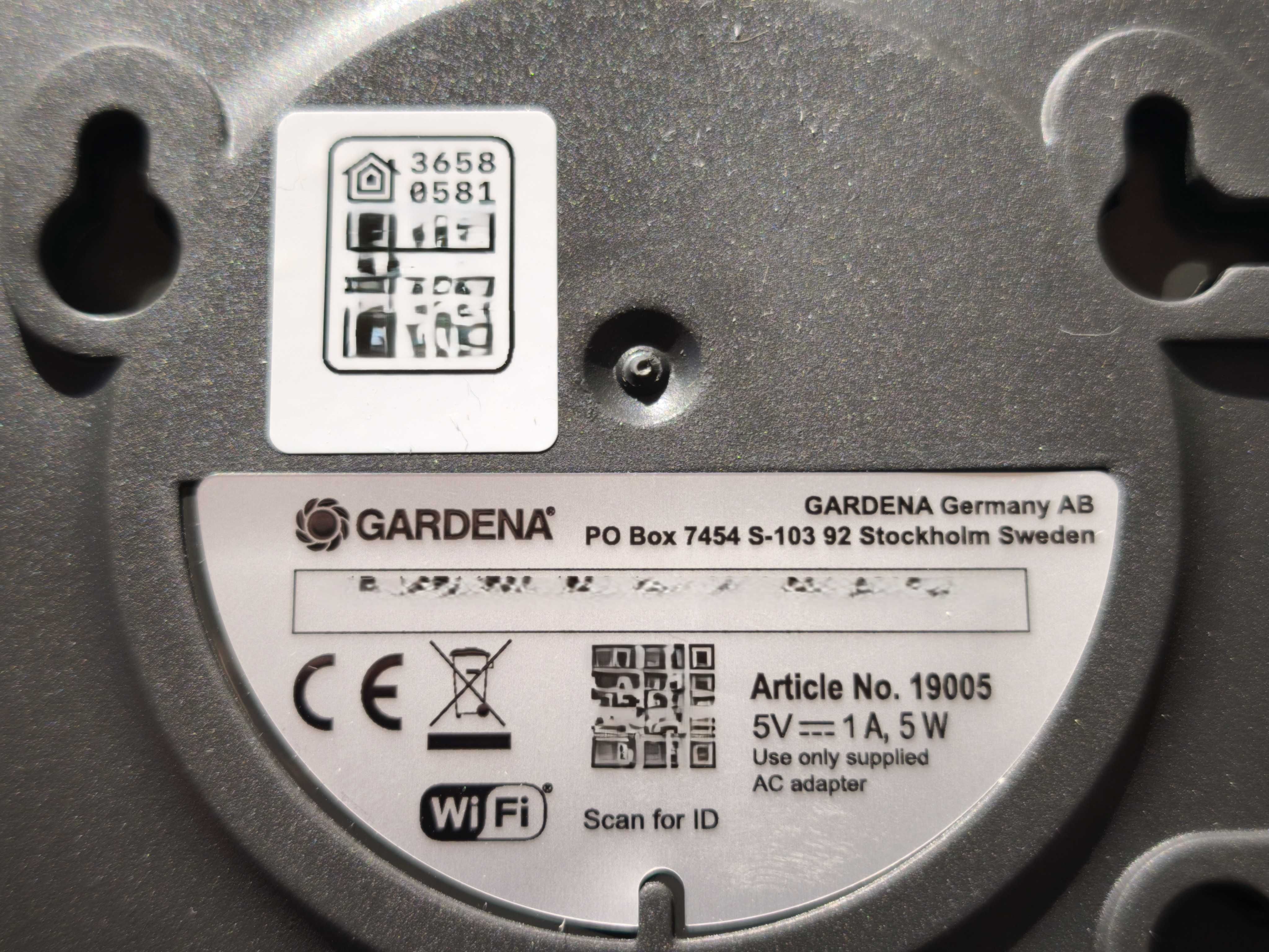 Gardena Smart System Hub — Novo, Sem Uso