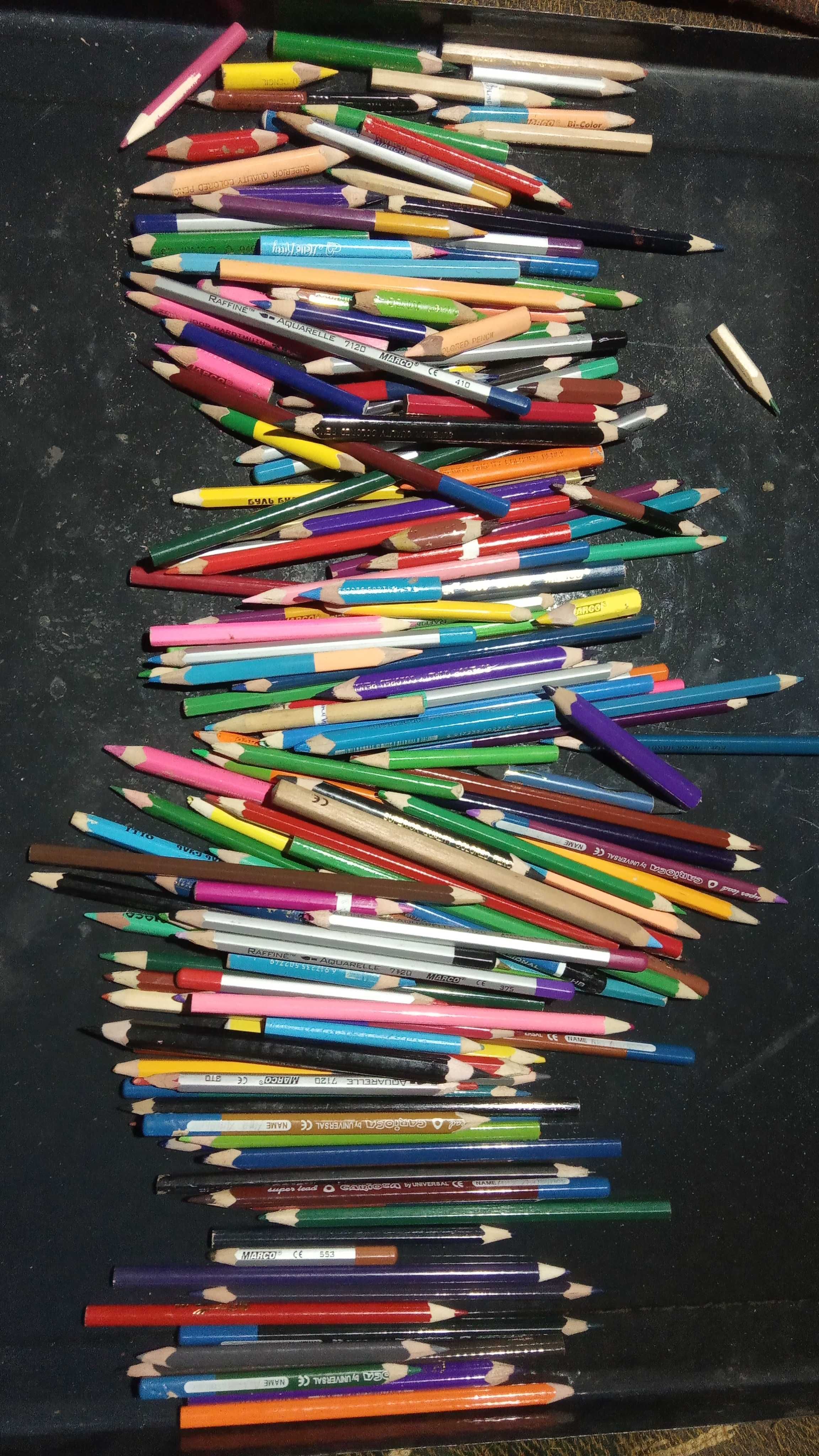Художник набор карандаши разные много шт. одним лотом.