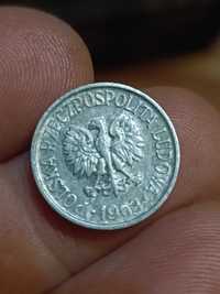 Sprzedam monete 5 groszy 1963 bez znaku mennicy