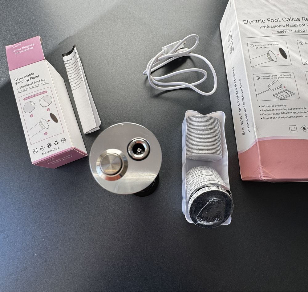 Elektryczny pilnik do stóp pięt frezarka maszyna do pedicure