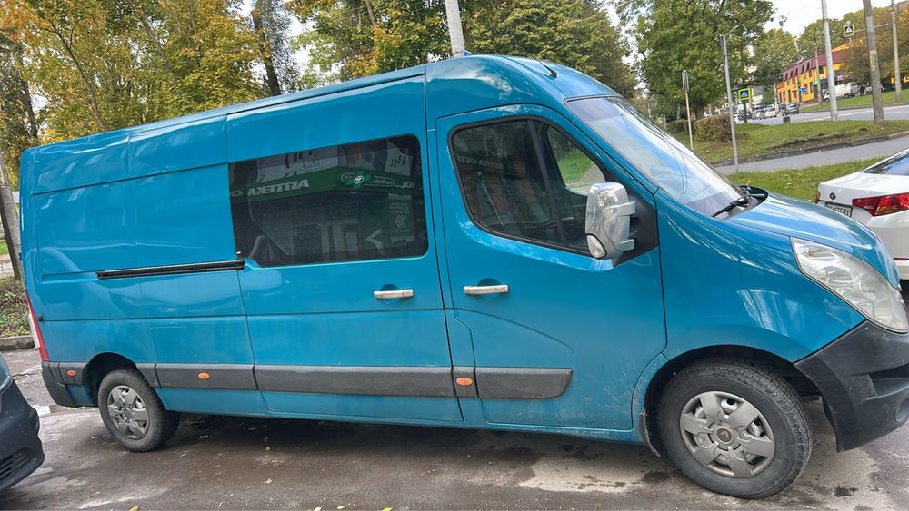Перевезення бусом , рено мастер, опель віваро