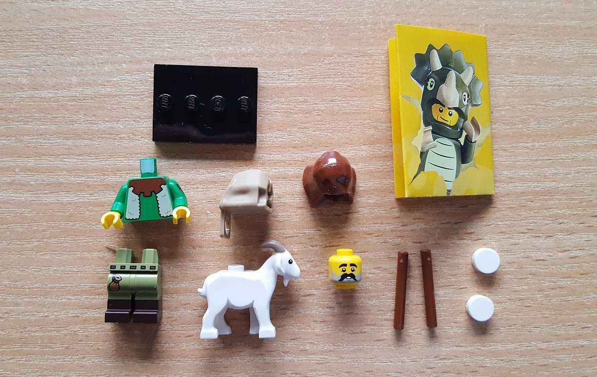 LEGO 71045 minifigurki seria 25 Pasterz Koza 2 sztuki NOWE Wrocław