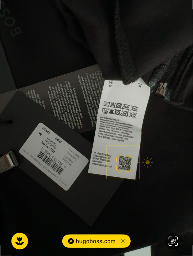 Hugo Boss dres męski komplet bluza plus spodnie