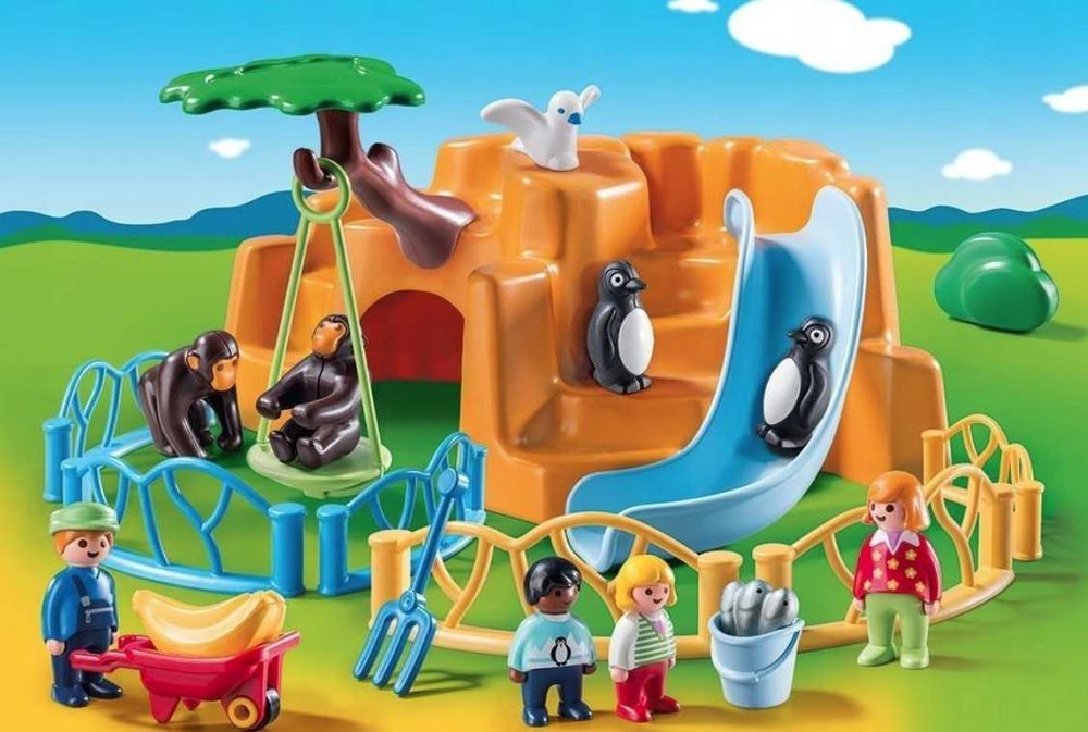 Playmobil 1.2.3 ZOO  9377