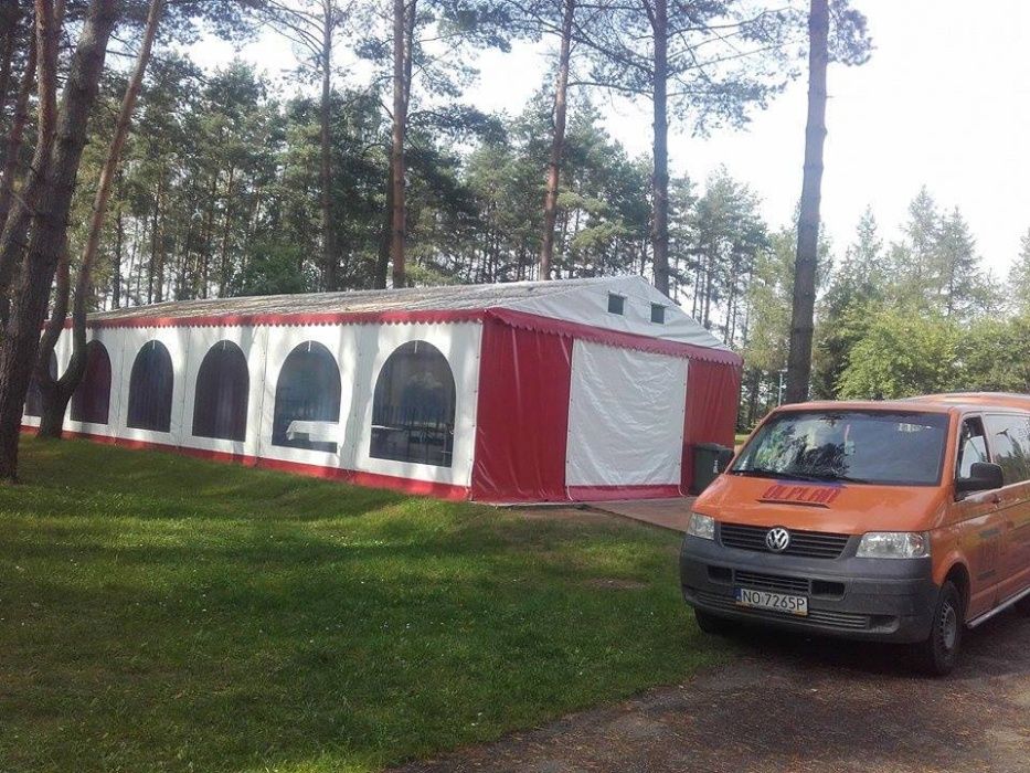 Olplan Olsztyn - garaż, namiot magazynowy, namiot imprezowy
