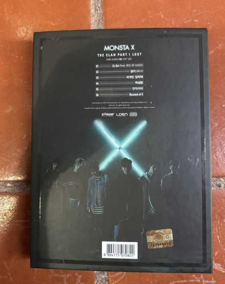 Álbum kpop - Monsta X the clan part. 1 lost