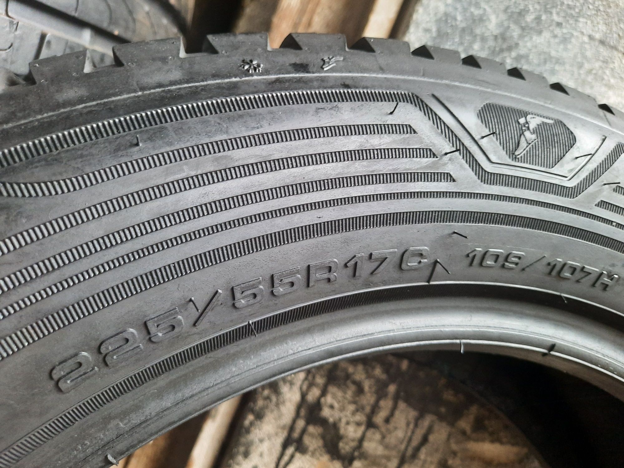 225/55 R17C Goodyear Vector 4Seasons Cargo MO-V 2шт. 8мм 2022