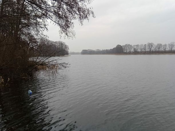 Działka nad jeziorem Gruta