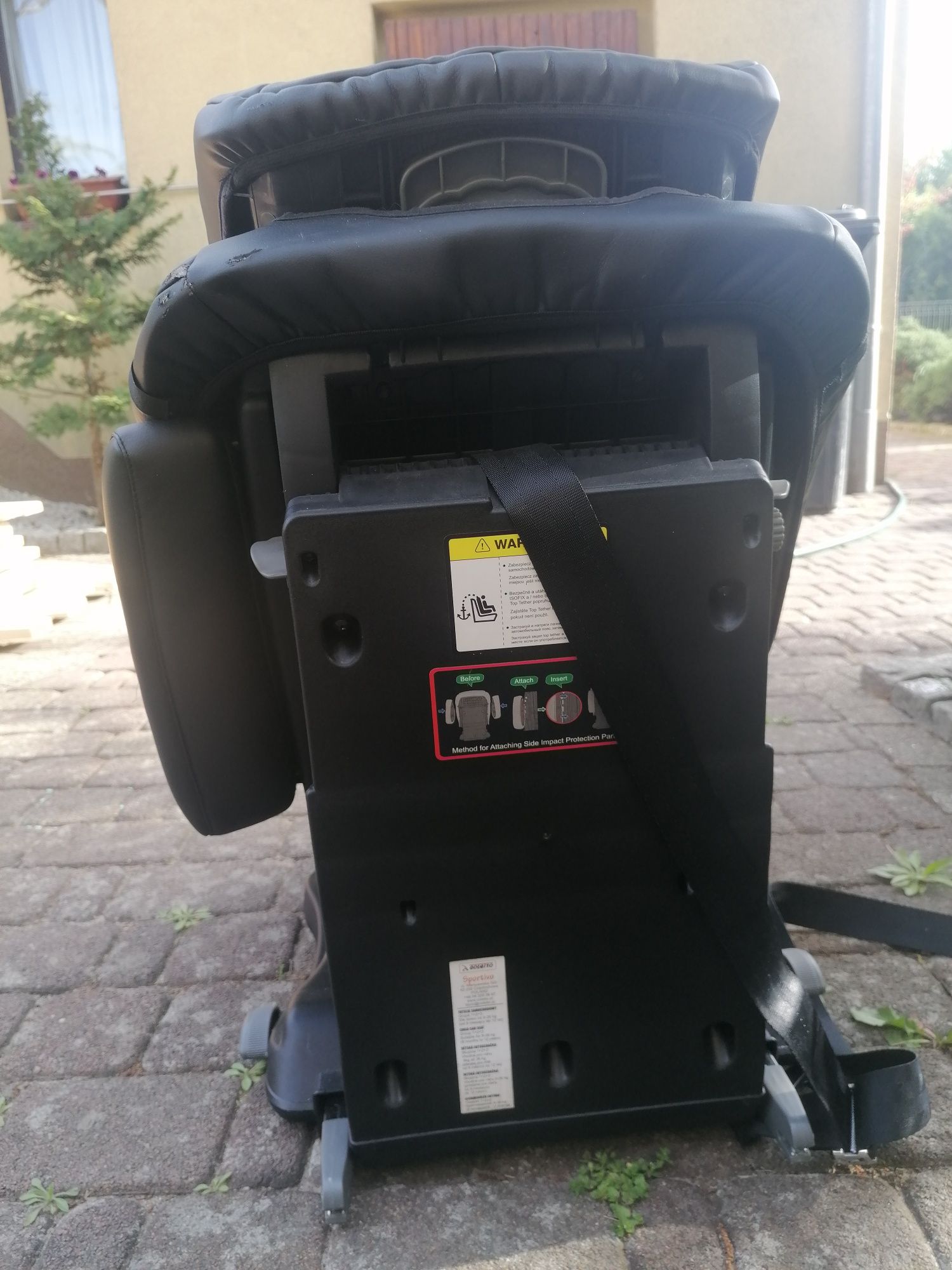 Fotelik samochodowy Coletto Sportivo Only 15-36kg isofix