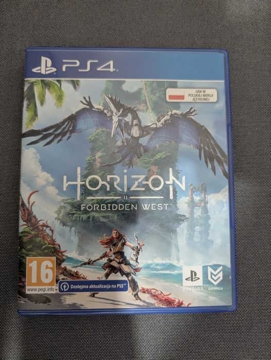 Horizon forbidden west PS4 - darmowy update do PS5