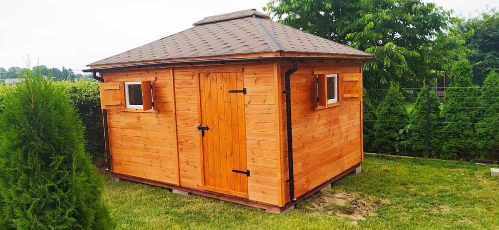 altanka domek narzędziowy altana drewutnia domek letniskowy 3x3
