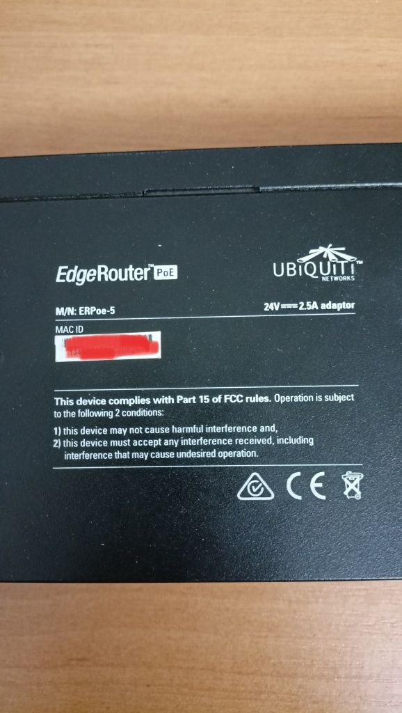 Продам Ubiquiti Edge router PoE