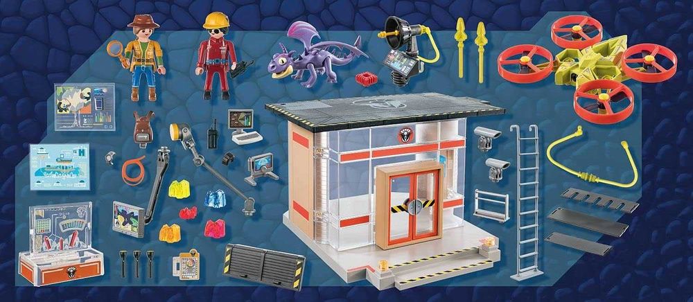 Nowe Playmobil 71084 Klocki Dragons The Nine Realms Smoki Laboratorium