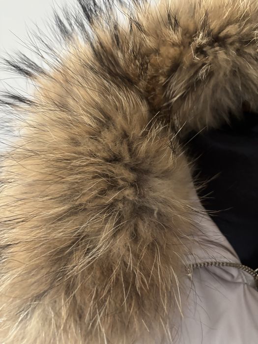 Kurtka puchowa Monnari z lisem rozmiar 36