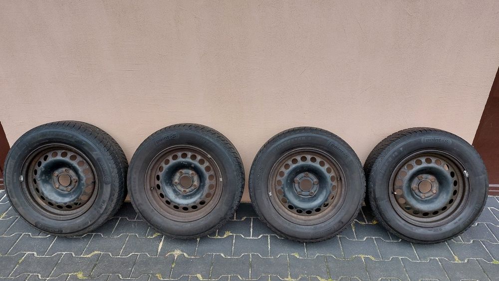 Felgi stalowe 15 + opony zimowe