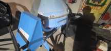 Betoniarka agro-wikt 260l 400v stan bdb