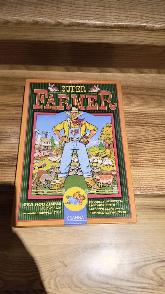 Gra Farmer gra Super Farmer UNIKAT zwierzątka