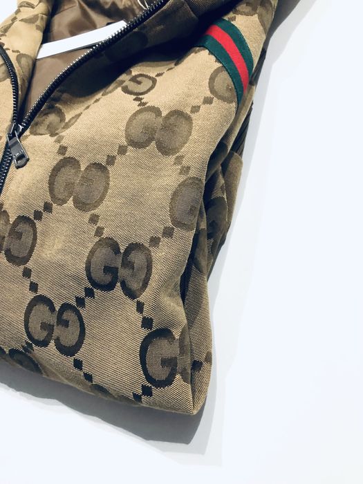 Jesienna kurtka meska Gucci kaptur