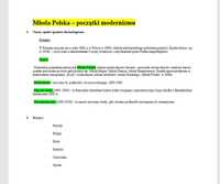 Notatki Młoda Polska matura z j. polskiego