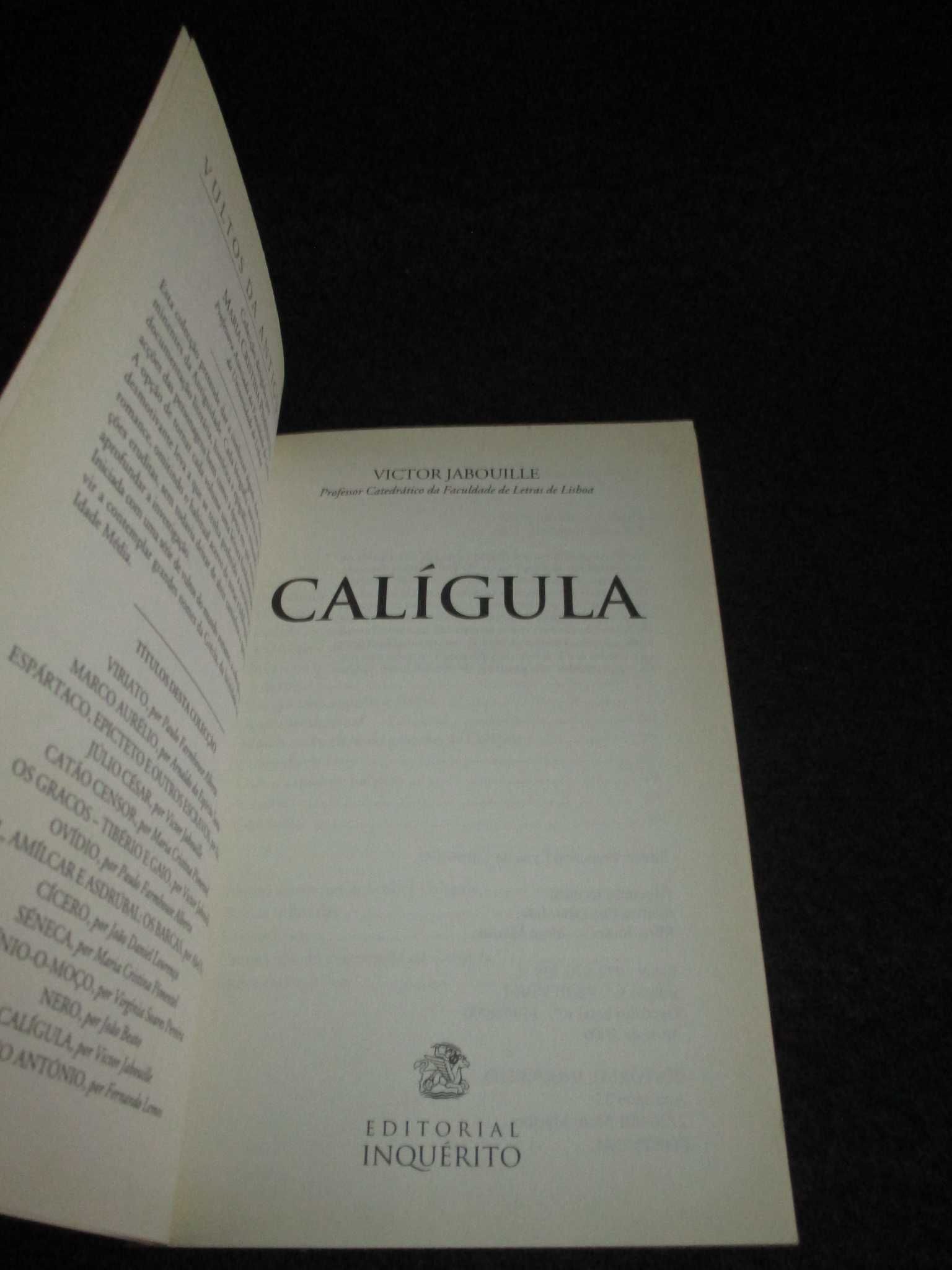 Livros Colecção Vultos da Antiguidade Nero Calígula Barcas