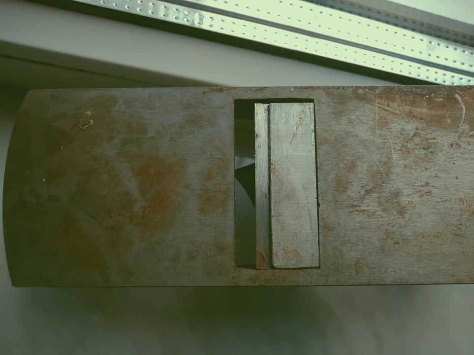 Рубанок металлический СССР с доп. ножом