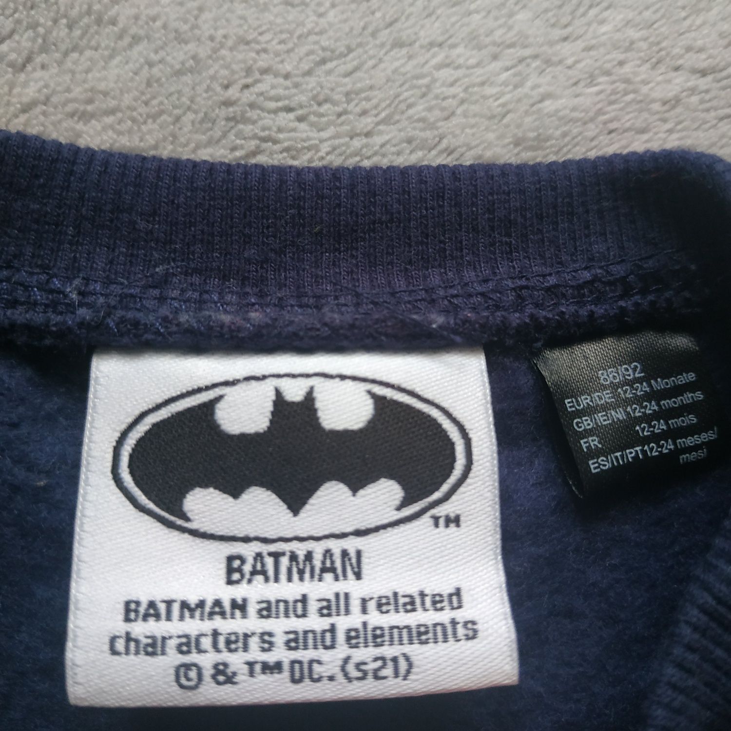 Nowa bluza Batman Lupilu 86/92