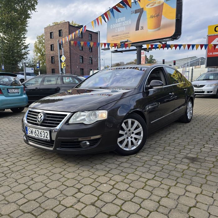 Volkswagen Passat B6 2.0 pb*ZDROWY*Navi*Klima*Alu*Szyberdach*Tempomat