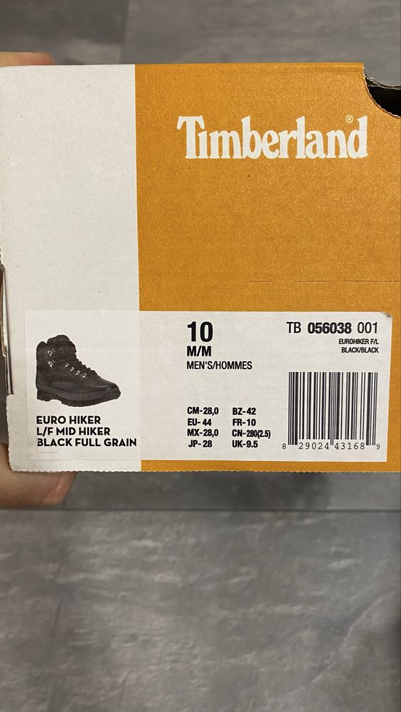 Зимові шкіряні черевики Timberland