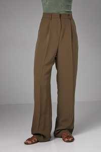 Класичні штани (брюки) зі стрілками прямого крою