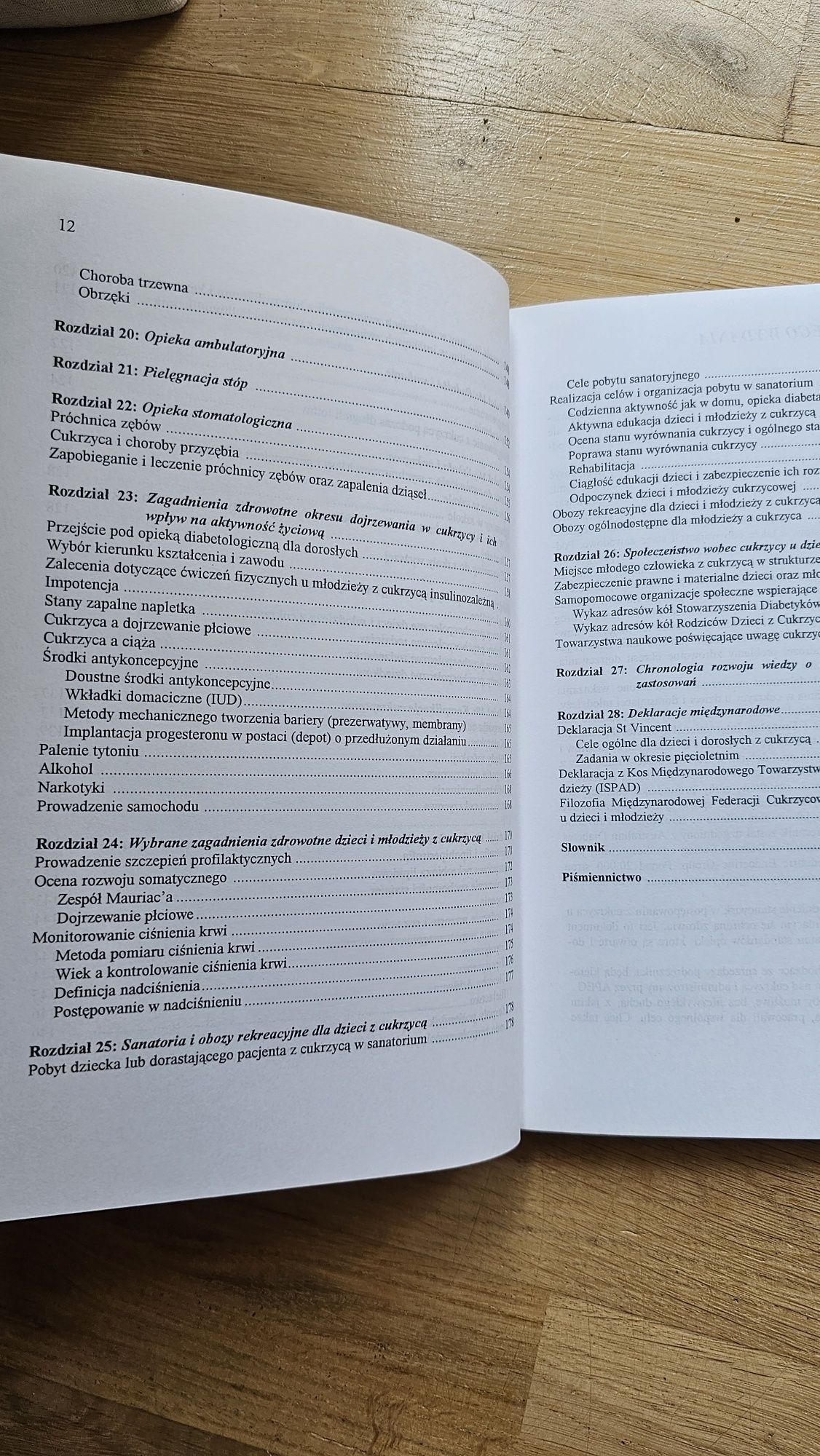 Książka cukrzyca wieku dzieciecego