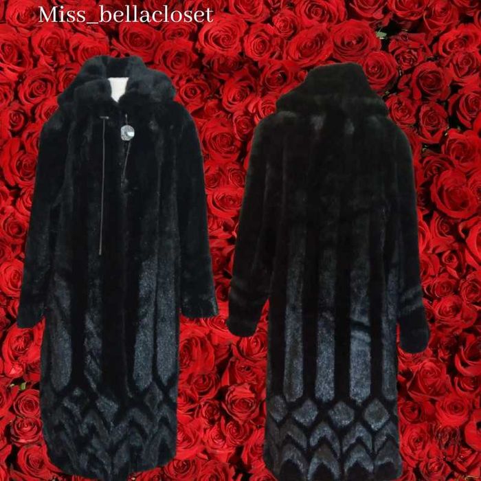 Casaco Pelo Sintético, Imitação de Vison, Tam XL