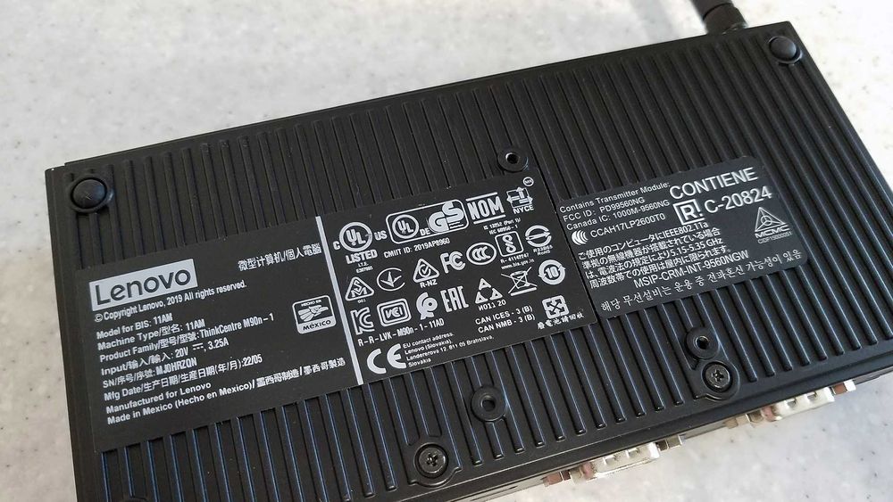 Неттоп Lenovo ThinkCentre M75n/M90n-1 Nano IoT, 3050E/4305UE/4GB/256GB