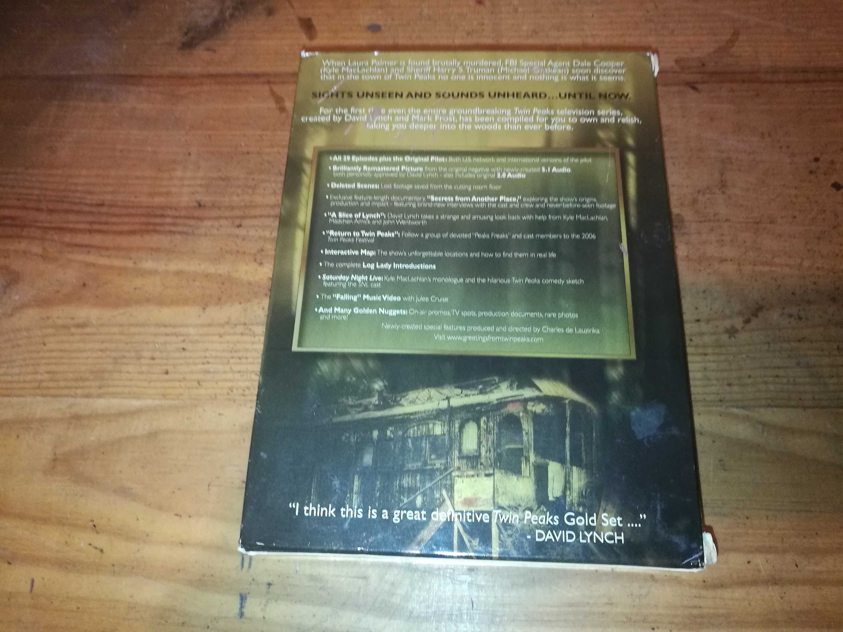 TWIN PEAKS-DEFINITIVE GOLD BOX EDITION 10XDVD (ZONA 1 usa) (leg Port)