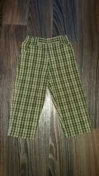 Стильные брюки в клетку Adams, 98, 2-3 г., штаны