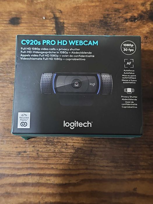 Logitech Kamera C920S Pro
Kamerka internetowa Logitech