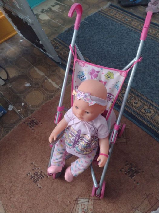 Коляска и пупс, Лялька та пупс у калясці іграшкові