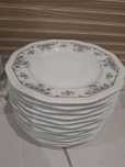 12 talerzy deserowych firmy rosenthal clasic rose germany