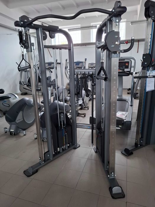 Brama narożna wielofunkcyjna, wyciąg do ćwiczeń i treningu siłowego