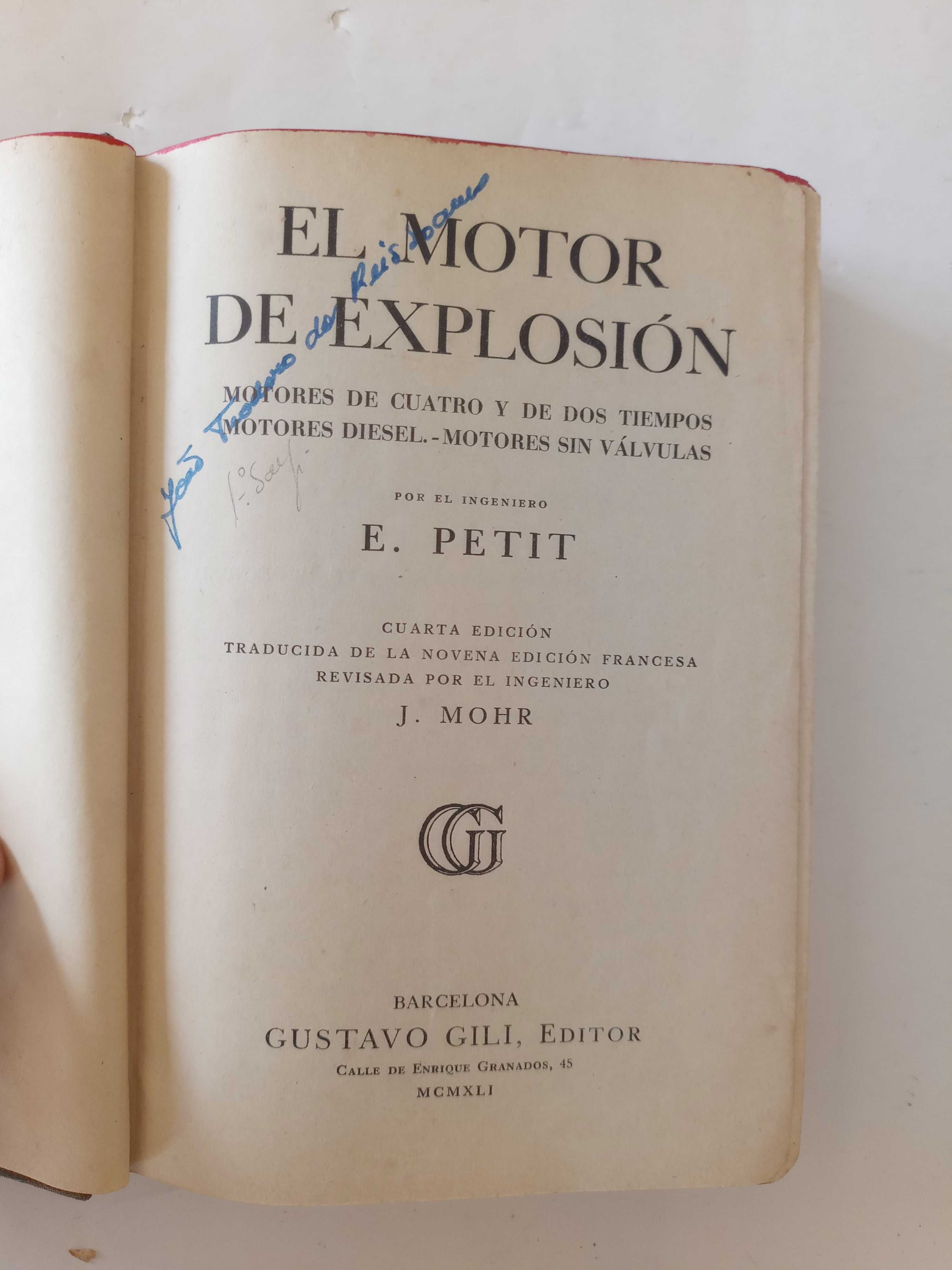 El Motor de Explosión de E. Petit