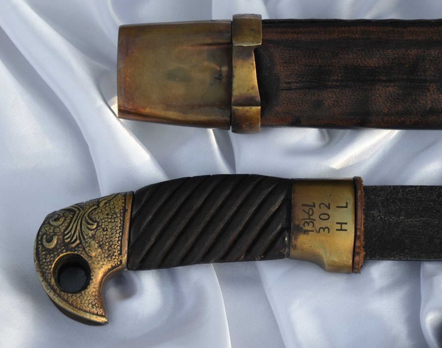 Szabla Szaszka z bagnetem i pochwą