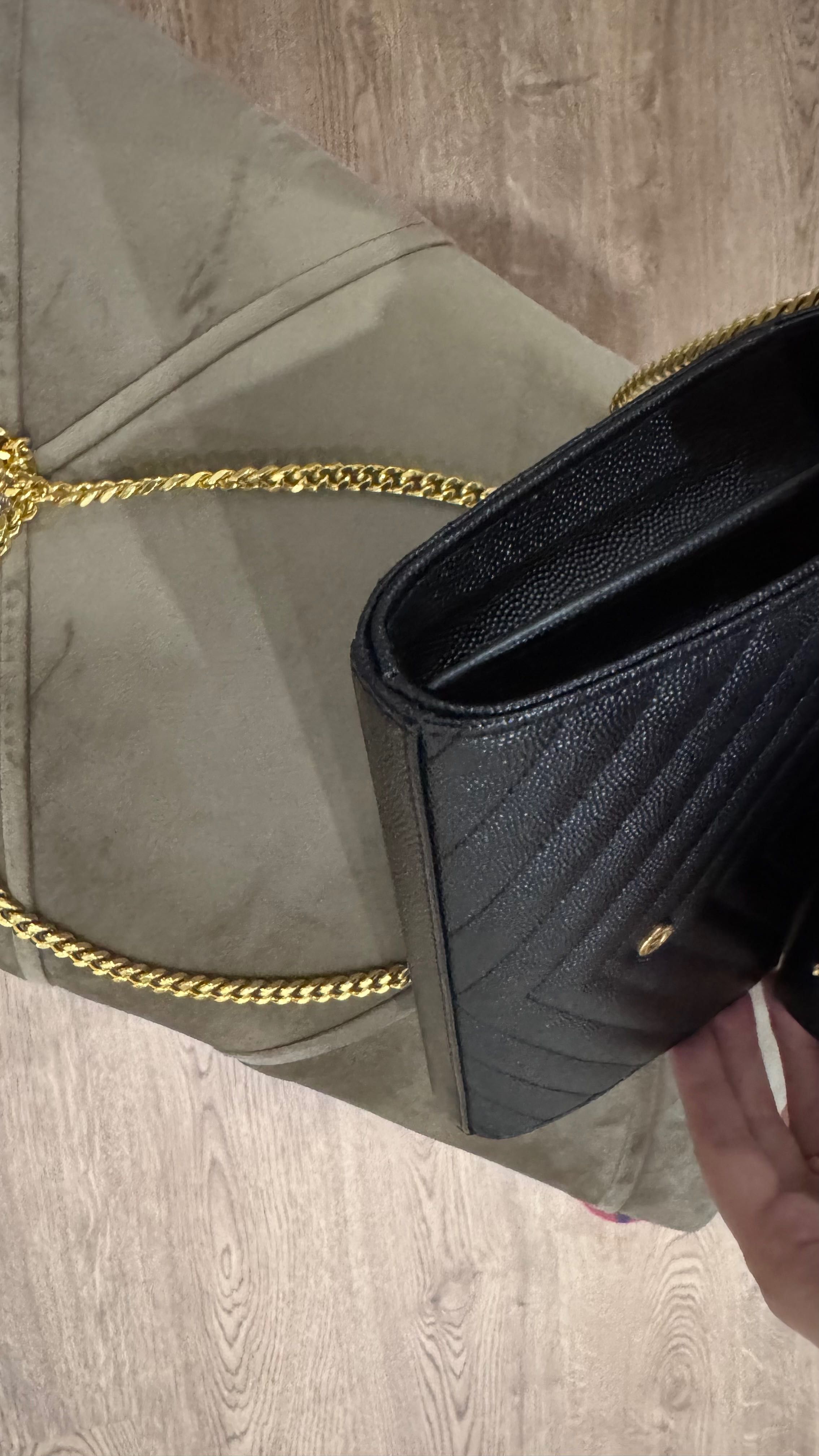 Mala Yves Saint Laurent Cassandra Wallet On Chain - original
