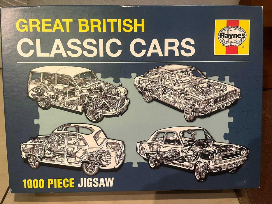 Puzzle Haynes Great British Classic Cars 1000